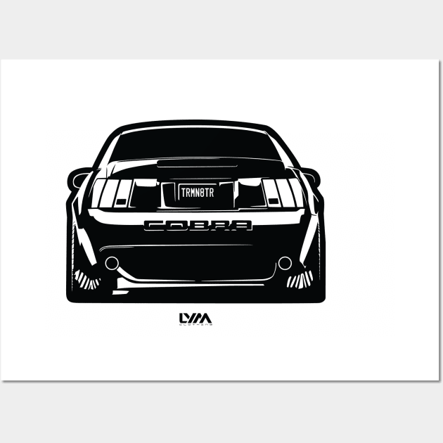 2003-2004 New Edge Ford Mustang Cobra Terminator Wall Art by LYM Clothing